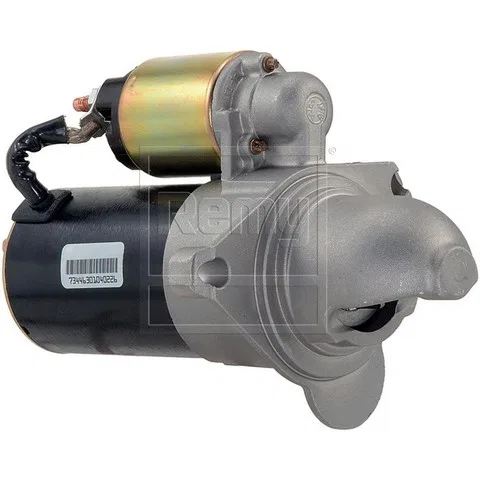 26446 – REMY INTL Starter, OE Replacement 8 Millimeter x 1.25 Battery Post Model DRPG260L Flange Mount Without Over C...